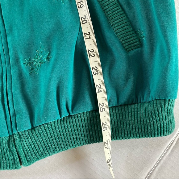 Alfred Dunner Vintage Bomber Jacket Size 16 - Picture 4 of 12